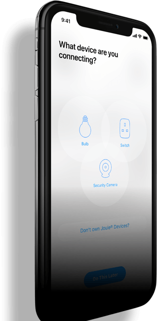 Home Automation App screen 2